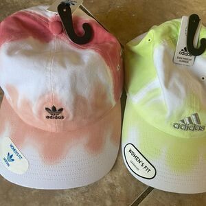 NWT Adidas Women Lot of 2 Tie Dye Caps